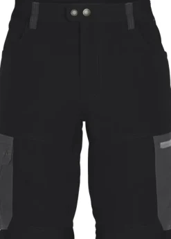 Pinewood Finnveden Trail Hybrid Shorts shortsit, tummanharmaa/musta