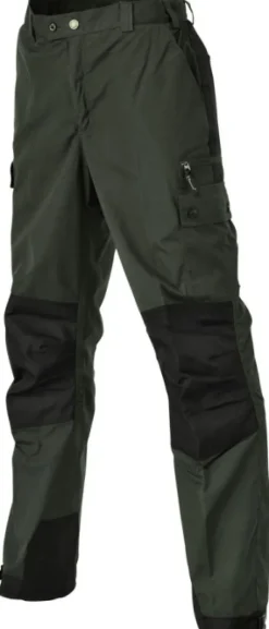 Pinewood Kids Lappland lasten ulkoiluhousut, tummanvihreä/musta