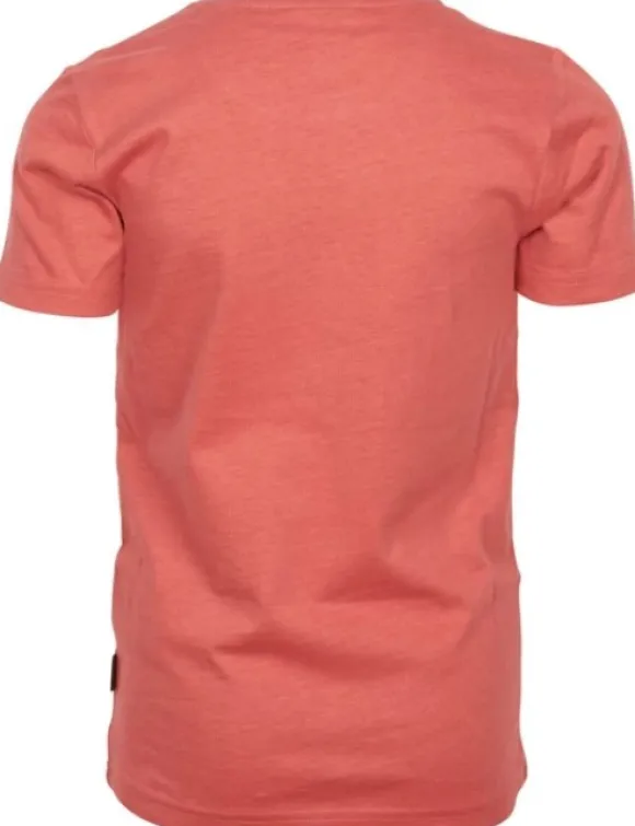 Pinewood Kids Outdoor Life T-Shirt Kids lasten t-paita, pinkki oranssi