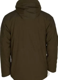 Pinewood Småland Forest Padded Jacket topattu takki, tummanvihreä