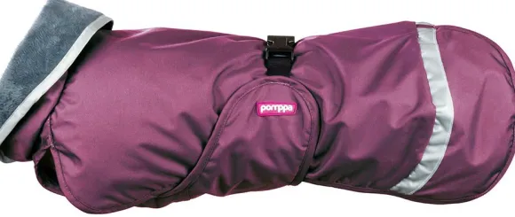 Pomppa KevytPomppa koiran välikausitakki, 25 - 28 cm, punavioletti