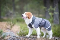 Pomppa PerusPomppa koirien talvitakki, 37 - 40 cm, harmaa