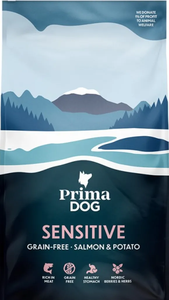 PrimaDog Grain Free Salmon & Potato 10 kg