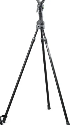 Primos Trigger Stick Gen III Tall Tripod ampumatuki, 61-157 cm, musta