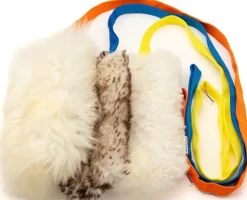 Psarvard Moni koiranlelu pitkä oranssi