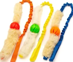 Psarvard Tika x2 Koiranlelu pallo oranssi