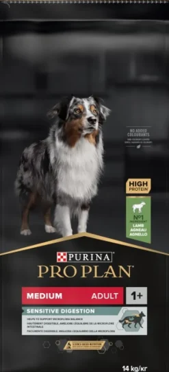 Purina PRO PLAN Medium Adult Sensitive Digestion Lamm 14 kg
