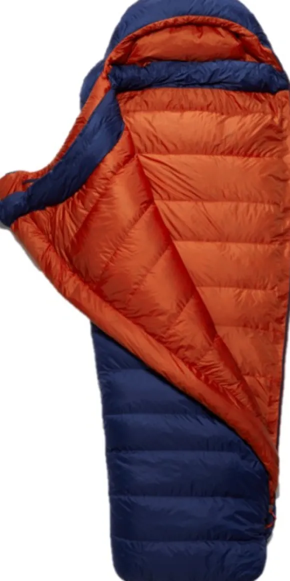 Rab Ascent 700 untuvamakuupussi, naisten malli, -9°C Nightfall Blue