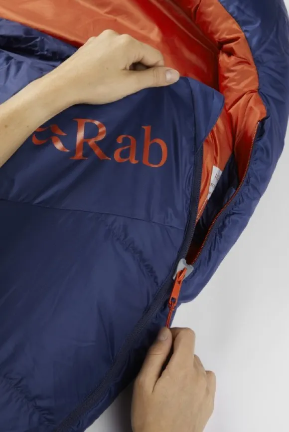 Rab Ascent 700 untuvamakuupussi, naisten malli, -9°C Nightfall Blue