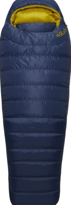 Rab Ascent Pro 600 untuvamakuupussi, naisten malli, Deep Ink