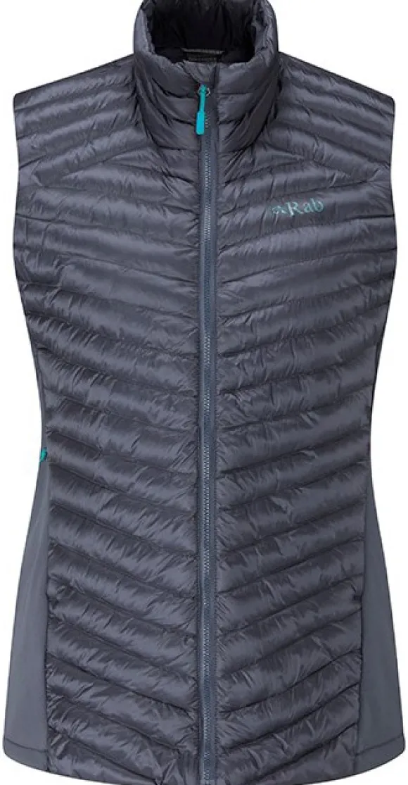 Rab Cirrus Flex 2.0 Vest naisten liivi, metallinsininen
