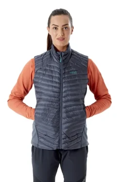 Rab Cirrus Flex 2.0 Vest naisten liivi, metallinsininen
