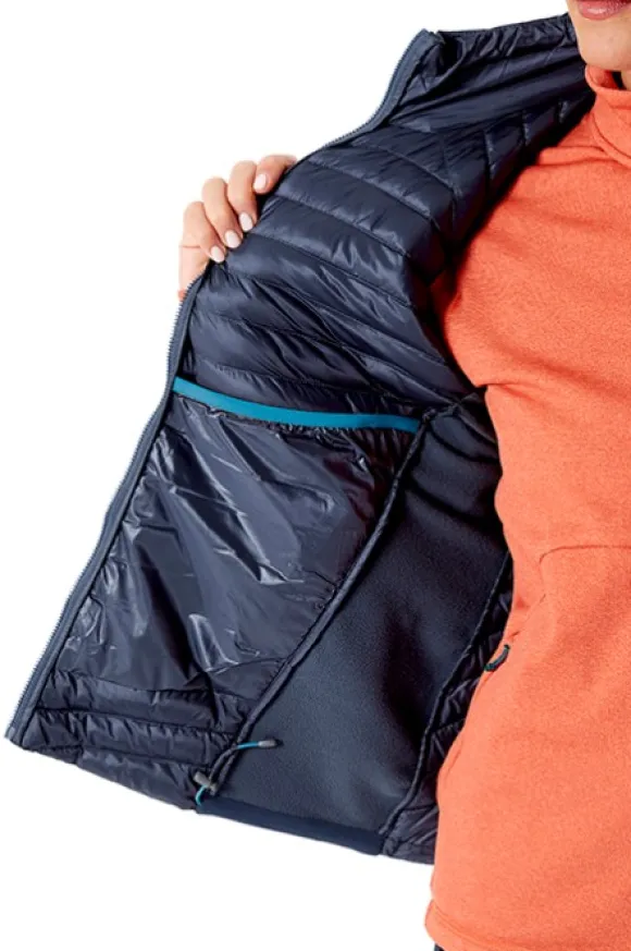 Rab Cirrus Flex 2.0 Vest naisten liivi, metallinsininen