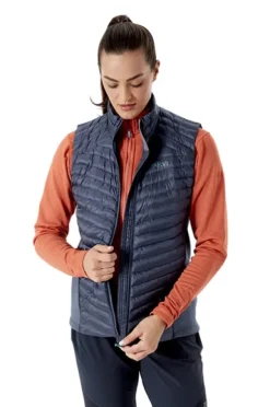 Rab Cirrus Flex 2.0 Vest naisten liivi, metallinsininen