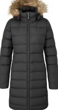 Rab Deep Cover Parka naisten untuvatakki, musta