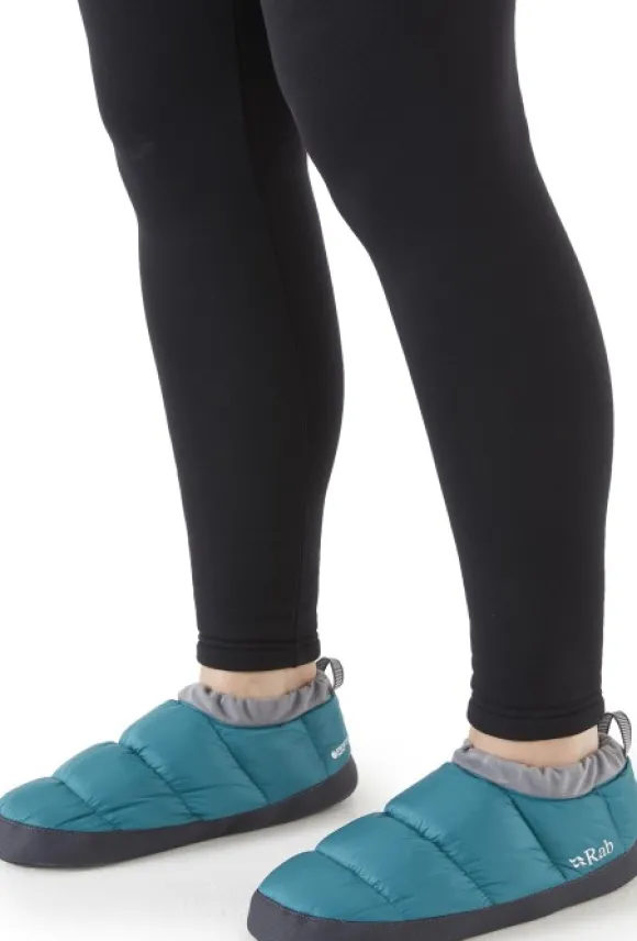 Rab Down Hut Slipper untuvatohvelit, sinivihreä