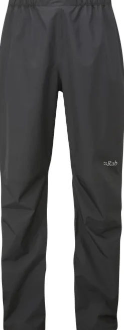 Rab Downpour Eco Full Zip Pants kuorihousut, musta