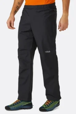 Rab Downpour Eco Full Zip Pants kuorihousut, musta