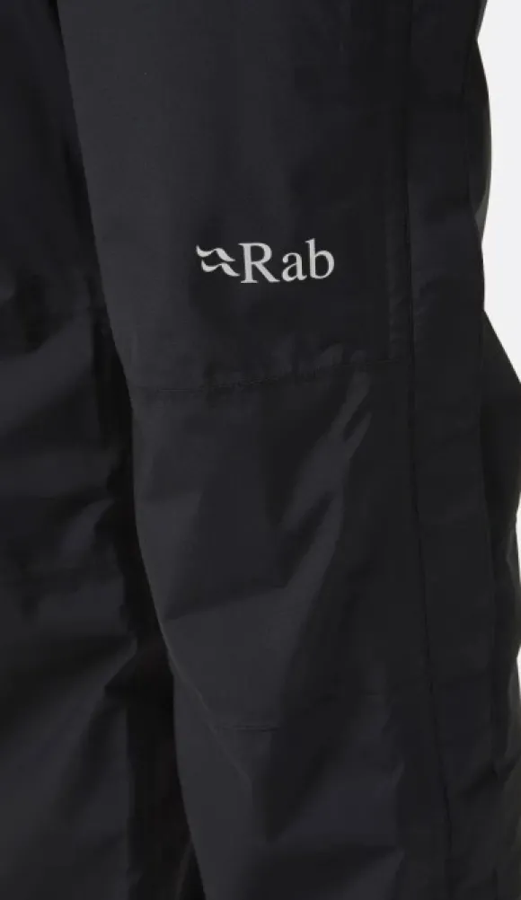 Rab Downpour Eco Full Zip Pants kuorihousut, musta