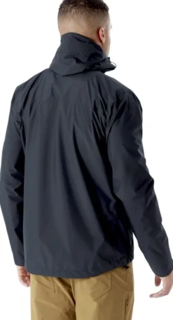 Rab Downpour Eco Jacket ulkoilutakki, musta