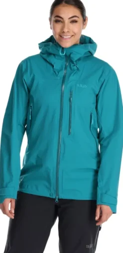 Rab Firewall Jacket naisten kuoritakki, musta