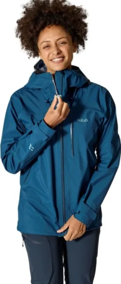 Rab Firewall Mountain Jacket Womens Tempest Blue