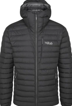 Rab Infinity Microlight Jacket takki, Black