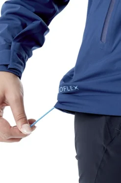 Rab Kinetic 2.0 naisten kuoritakki/softshell-takki, sininen