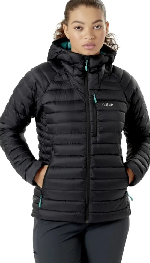 Rab Microlight Alpine Jacket naisten untuvatakki, musta
