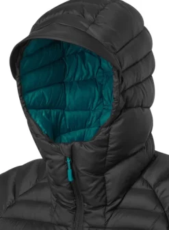 Rab Microlight Alpine Long Jacket naisten untuvatakki, musta