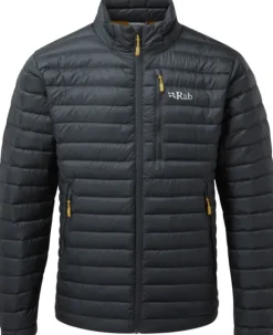 Rab Microlight Jacket kevyt untuvatakki, musta