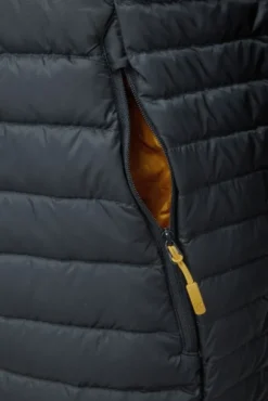 Rab Microlight Jacket kevyt untuvatakki, musta