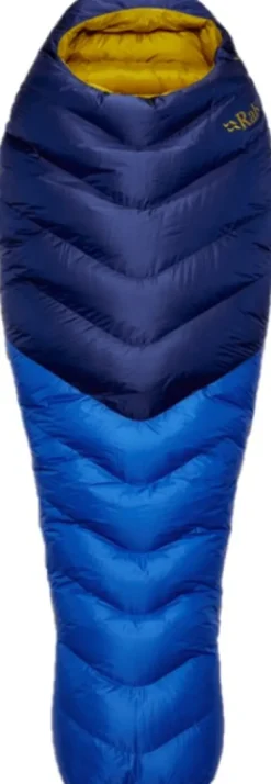 Rab Neutrino 600 untuvamakuupussi, Long, Nightfall Blue