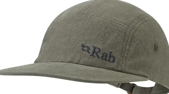 Rab Obtuse 5-Panel Cap lippalakki, Army