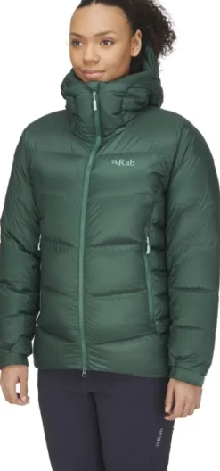 Rab Positron Pro Jacket naisten untuvatakki, Green Slate