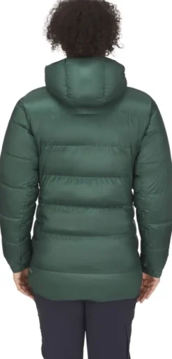 Rab Positron Pro Jacket naisten untuvatakki, Green Slate