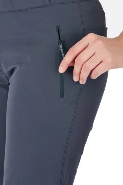 Rab Raid naisten vaellusshortsit, tumma violetti