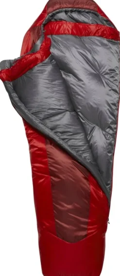 Rab Solar Eco 3 makuupussi, -8°C Oxblood Red Unisex