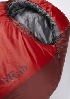 Rab Solar Eco 3 naisten makuupussi, -8°C Ascent Red