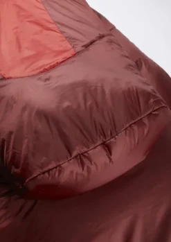 Rab Solar Eco 3 naisten makuupussi, -8°C Ascent Red