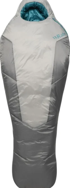 Rab Solar Ultra 3 makuupussi, naisten malli, Dark Pewter