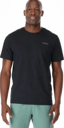 Rab Stance Mountain Peak Tee Mens Beluga