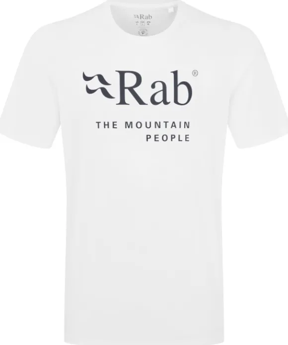 Rab Stance Mountain Tee Mens White
