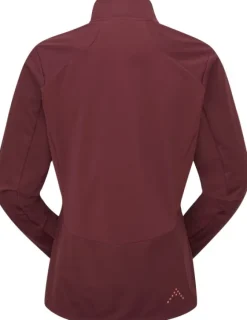 Rab Stormveil Windstopper Jacket naisten tuulitakki, viininpunainen