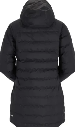 Rab Valiance Parka naisten untuvaparka, musta