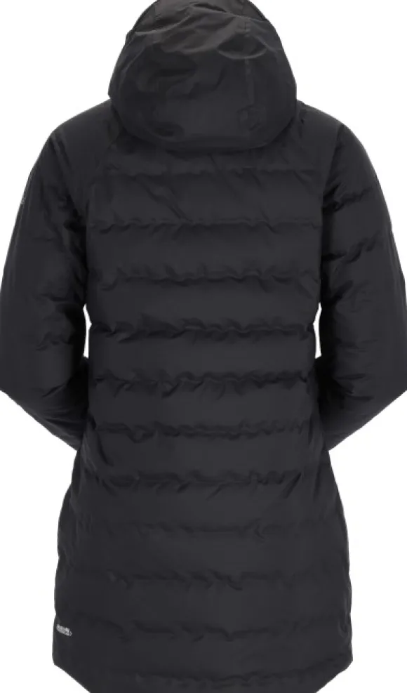 Rab Valiance Parka naisten untuvaparka, musta