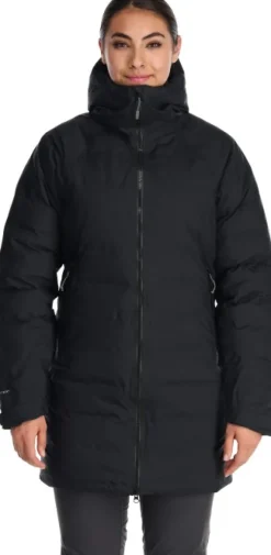 Rab Valiance Parka naisten untuvaparka, tummansininen