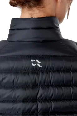 Rab W's Microlight naisten untuvatakki, musta