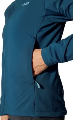 Rab Xenair Alpine Flex Jacket Womens Black