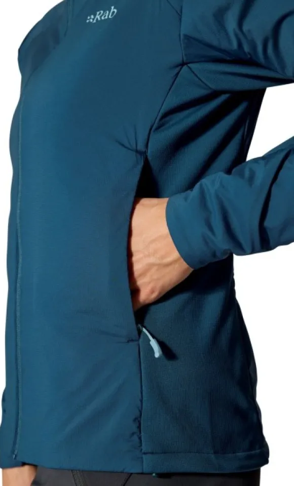 Rab Xenair Alpine Flex Jacket Womens Black